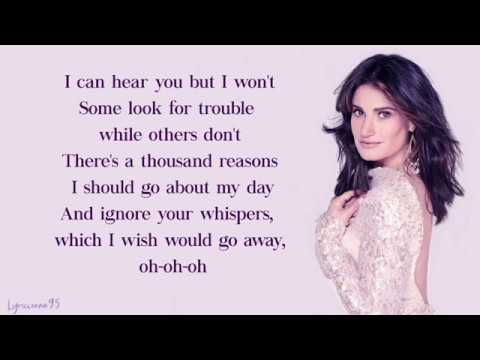 Idina Menzel, AURORA - Into the Unknown // Lyrics (From &quot;Frozen 2&quot;)