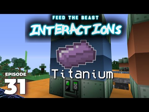 Insane Titanium Cooking in FTB Interactions! 🔥