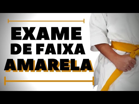 Da Branca para a Amarela - EXAME DE FAIXA - Karate Shotokan