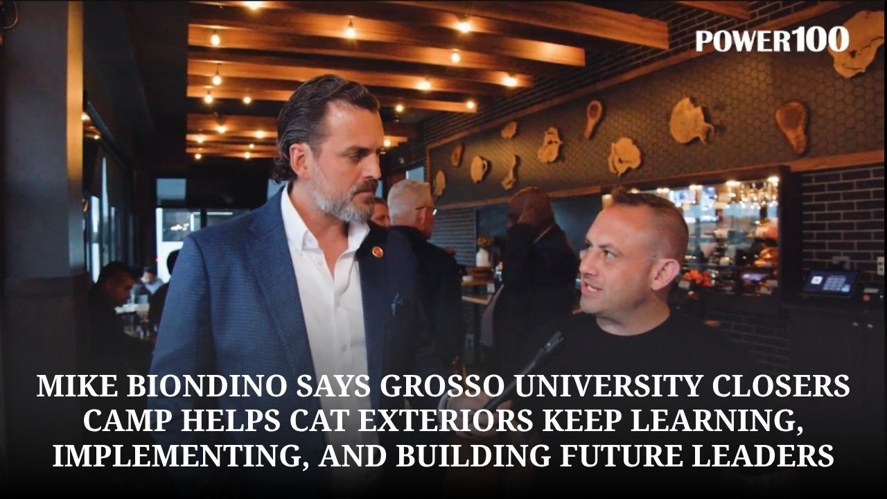 Still Showing Up To Stay Sharp: How Mike Biondino Says Grosso University Closers Camp Helps CAT Exteriors Keep Learning, Implementing, And Building Future Leaders