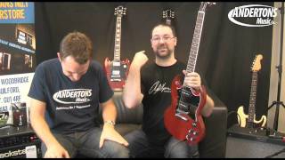 Video thumbnail for Gibson SG Standard, Special and Classic demo by Rob Chapman