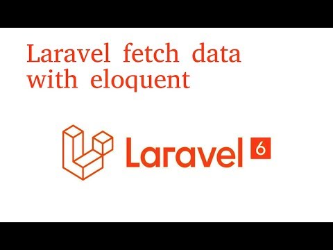 Laravel tutorial 24 fetch data from database | Eloquent