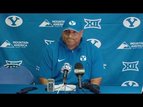 Kalani Sitake | BYU Football | Postgame Press Conference | Kansas | September 23, 2023