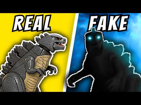 I Built The GODZILLA Set using FAKE LEGO
