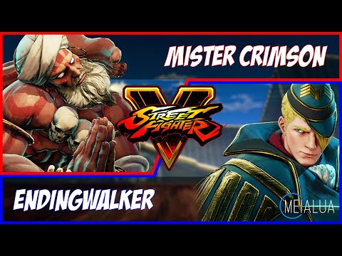 SFV CE - Mister Crimson(DHALSIM) VS EndingWalker(ED) 🌘 MeiaLua 🌘 MMLLA