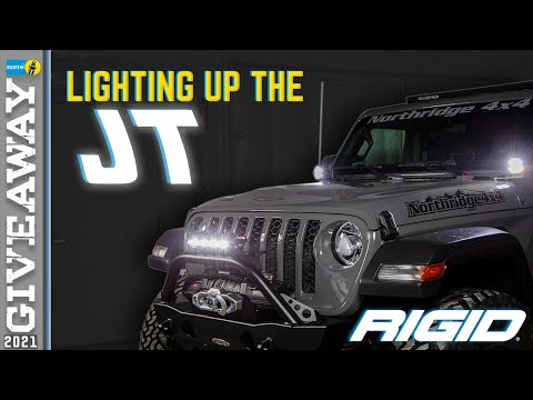 Rigid Adapt XP Lightbar + 360 A-Pillar Lights Install