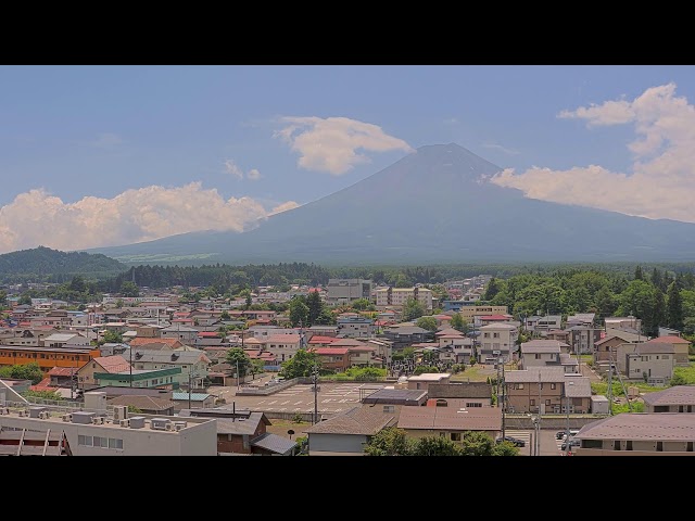 富士山ライブカメラ（富士山駅ターミナルビル「Q-STA」富士山展望デッキ）／Live stream of Mt.Fuji from Fujikyu Railway Fujisan Station cctv 監視器 即時交通資訊