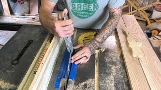 How to Make Rough Sawn Texture on New wood. DIY
