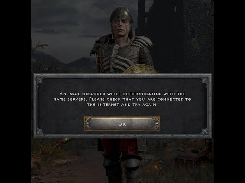 Diablo 2 Resurrected - Game Server Communication Bug
