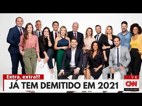 Cinco jornalistas que foram demitidos da CNN Brasil