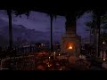 Fantasy Medieval Night Ambience Crackling Fire Crickets Owl Sounds Calming Nature Sounds