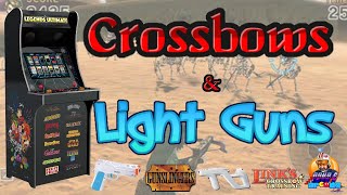 AtGames Legends Ultimate - Playing Wii Light Gun & Crossbow Games!