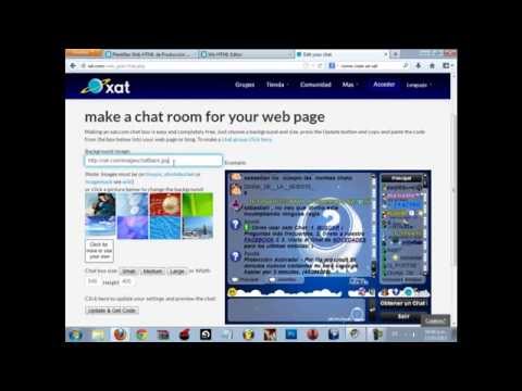 Como Crear Una Pagina Web Con Xat 2013