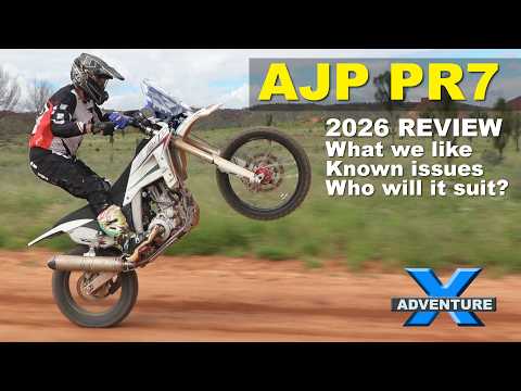 2026 AJP PR7 review! The ultimate sub-170kg (375lb) adventure bike?︱Cross Training Adventure