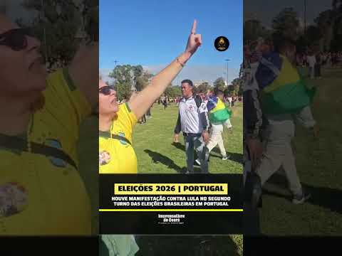 Houve manifestação contra Lula no segundo turno das eleições brasileiras em Portugal