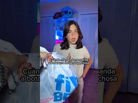 CUANDO ME MANDAN A BOTAR LA BASURA Y VEO ALGO SOSPECHOSO 🤨 #humor #comedia #makeup