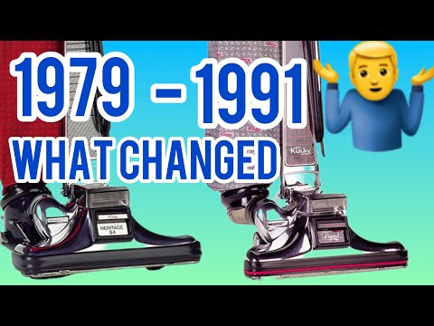 Evolution Of Kirby Vacuums: From Heritage To Legend 2 - A Comparison Through The Decades