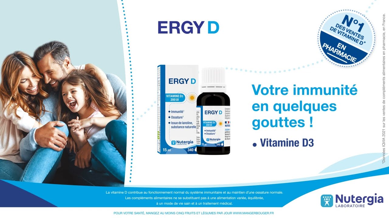 ERGY D    |   Votre immunité en quelques gouttes