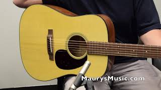 Video thumbnail for The Martin Model America 1 at MaurysMusic.com by Maury's Music