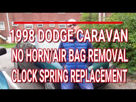 Dodge Caravan/No Horn/Air Bag Removal/Clock Spring Replacement