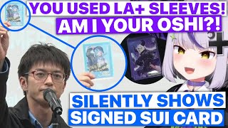 Laplus Gets Rejected By Suisei Fan (Laplus Darknesss & Omaru Polka / Hololive) [Eng Subs]