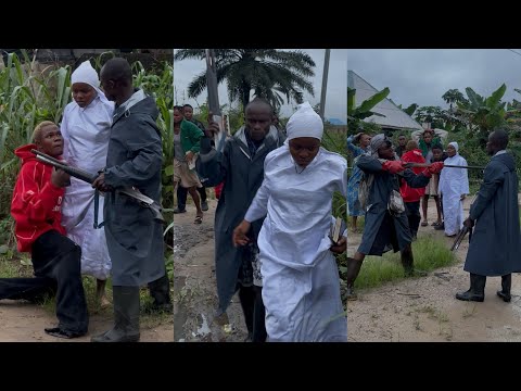 PROPHETESS TRINITY GIRL HAVE BEEN ARRESTED BY VIGILANTE OF THIS UNGODLY COMMUNITY BUT GOD INTERVENE 