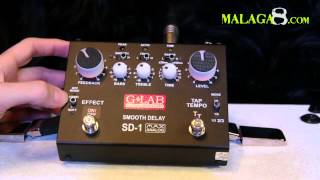 G-LAB/SMOOTH DELAY SD-1 付属品完備 G Lab SD-1 Smooth Delay Pedal - Evolution Music