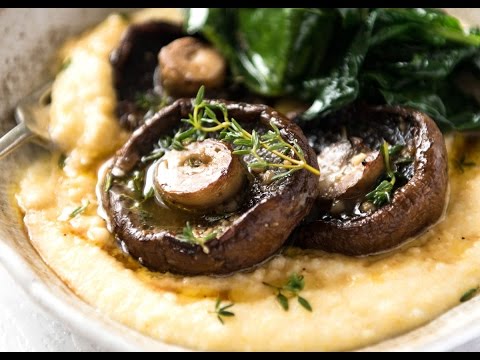 Garlic Butter Roasted Mushrooms