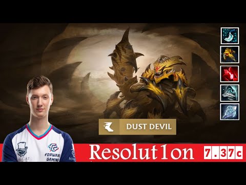 [DOTA 2] Resolut1on the SAND KING [OFFLANE] [7.37c]