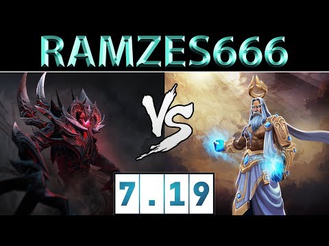 RAMZES666 [Shadow Fiend] vs [Zeus] ► EU Ranked ► Dota 2 7.19