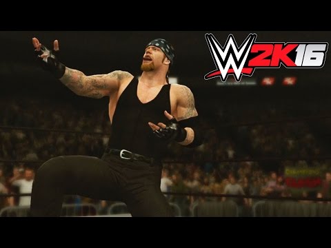 WWE 2K16 - X360 PS3 Gameplay (XBOX 360 720P) Undertaker vs William Regal