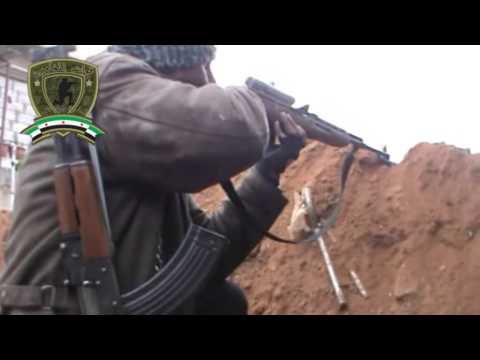 التصدي لتقدم قوات النظام في مدينة دمشق في محافظة دمشقمن قبل قوات المغاوير