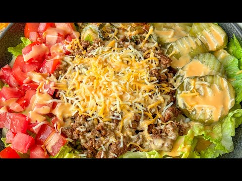 Delicious and easy Burger Bowls #burger #bowl #helthyish #tasty #easy recipe y