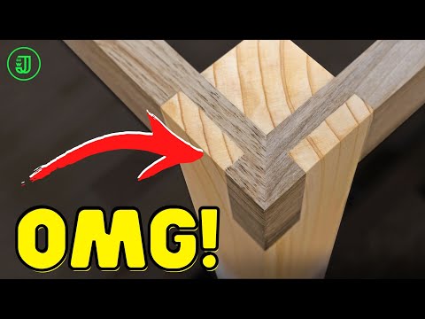 Diese geniale HOLZVERBINDUNG macht dein TISCHGESTELL UNZERSTÖRBAR! | Jonas Winkler
