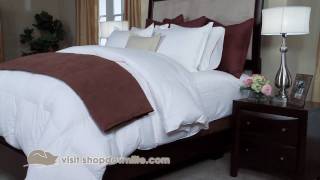 How To Get The Hotel Bed Look At Home - DOWNLITE