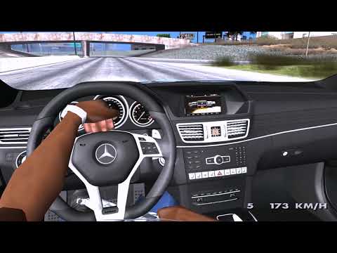 Mercedes Benz E 63 AMG 2013 🔥 GTA San Andreas Mod ENB 4K 60 FPS _REVIEW