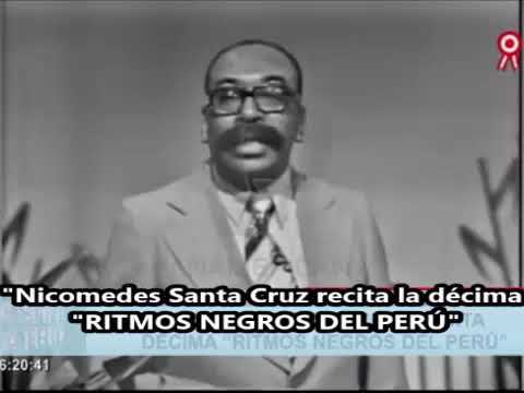 "Nicomedes Santa Cruz" presenta a "PERÚ NEGRO" (1978) Panamericana TV