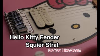 Video thumbnail for Hello Kitty Fender Squier Strat Demo & Review by Do You Like Gear?