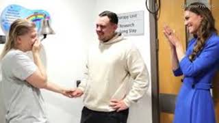 Kate’s Emotional Cancer Ward Visit Leaves Families and Patients Inspired