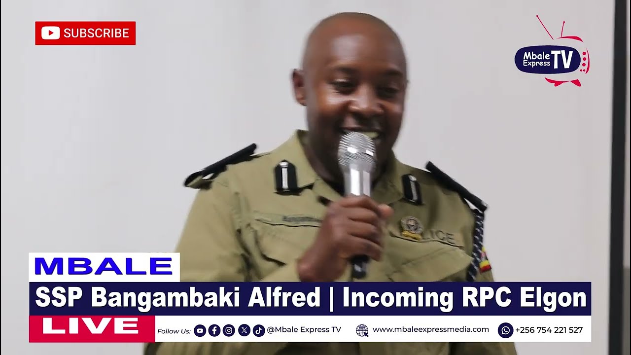 Bangambaki Alfred, New RPC Elgon full speech 💬