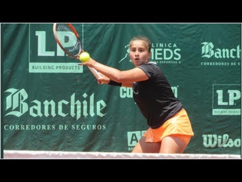 Bárbara Gatica entró a la final de dobles en el W15 de Tabarka
