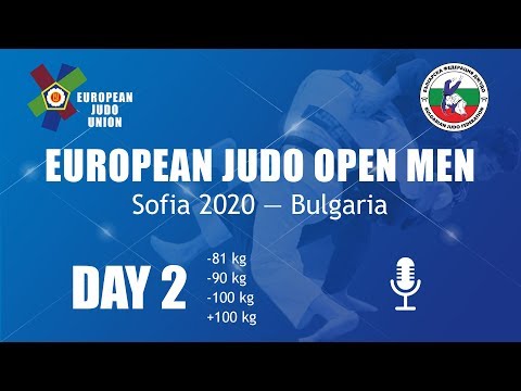 European Judo Open Men - Sofia 2020 - Day 2