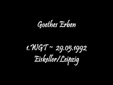 1. Wave Gothic Treffen 1992 ~ Goethes Erben live im Eiskeller Leipzig 1.WGT ~ 29.05.1992 Teil 1