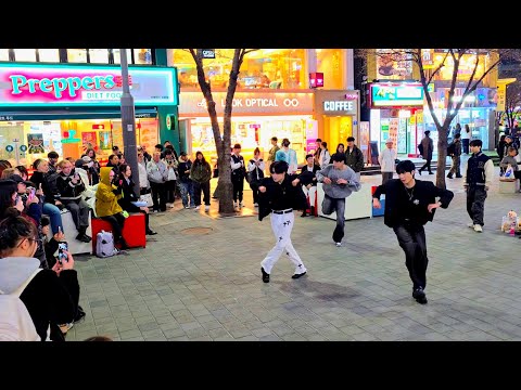 [STREET ARTIST] ONE OF. WITH AUDIENCE. INTERACTIVE SINCHON BUSKING. 250401.