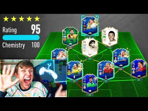 195 RATED!! - WORLDS FIRST 195 FUT DRAFT!! (FIFA 20)