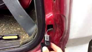 Car Door Chimer / Buzzer & Dome Light Fix: Check and Replace the Door Jamb Switch@GettinJunkDone