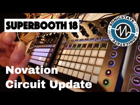 Superbooth 2018: Novation Circuit Updates - Calc shows Gaz