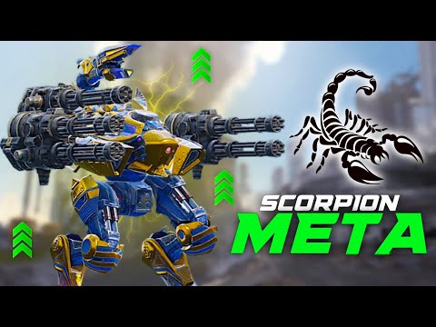 Scorpion Is DOMINATING Right Now... Ridiculous Ambush Damage Taking Down Titans | War Robots