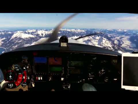 2018.01.25 IFR Flight LOWI Innsbruck - EDME Eggenfelden