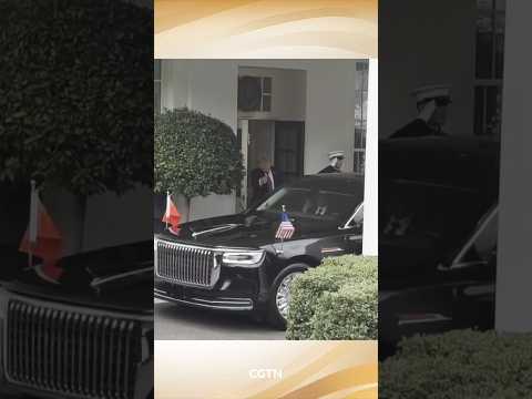 Xi Jinping leaves White House after talks with Trump